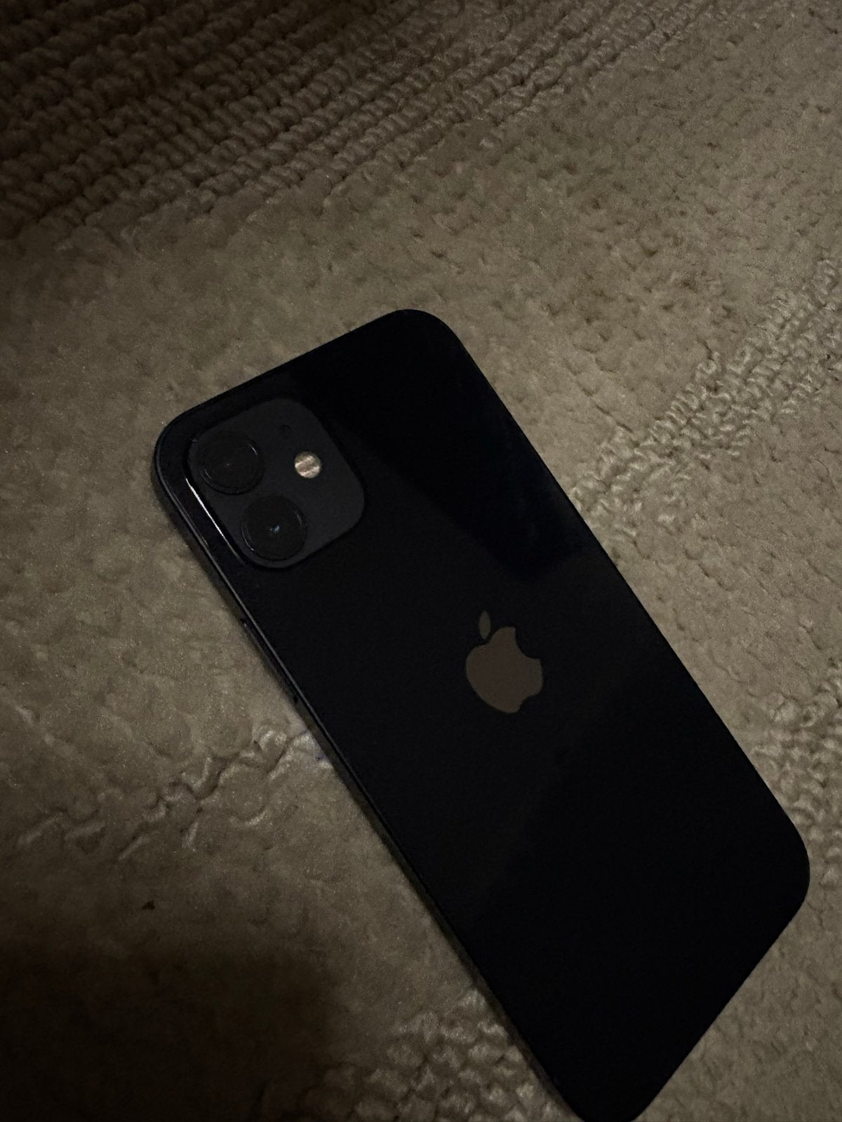 iPhone 12 - 64 GB - Zwart - Perfecte staat + hoesje, Telecommunicatie, Mobiele telefoons | Apple iPhone, Ophalen, Zwart, 77 %