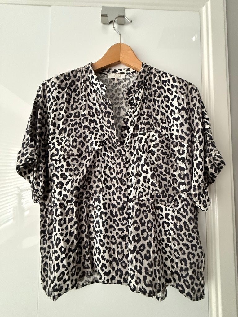 notes du nord bea animal print tuniek top | s, Ophalen, Nieuw, Maat 36 (S)