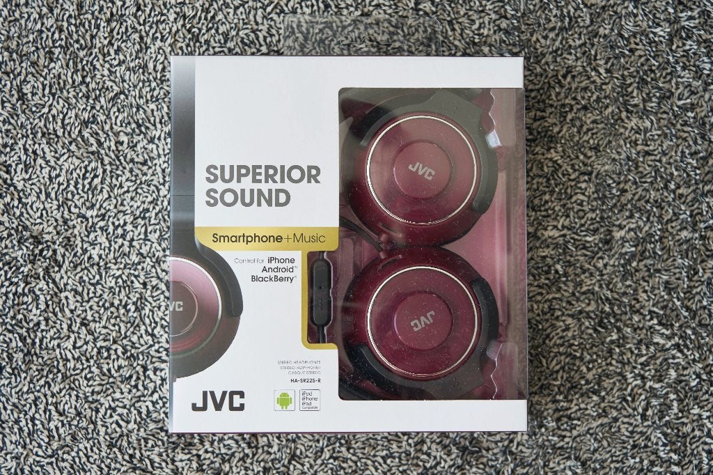 JVC HA-SR225-R over-ear headset, Overige merken, Nieuw, Ophalen of Verzenden, Over-ear