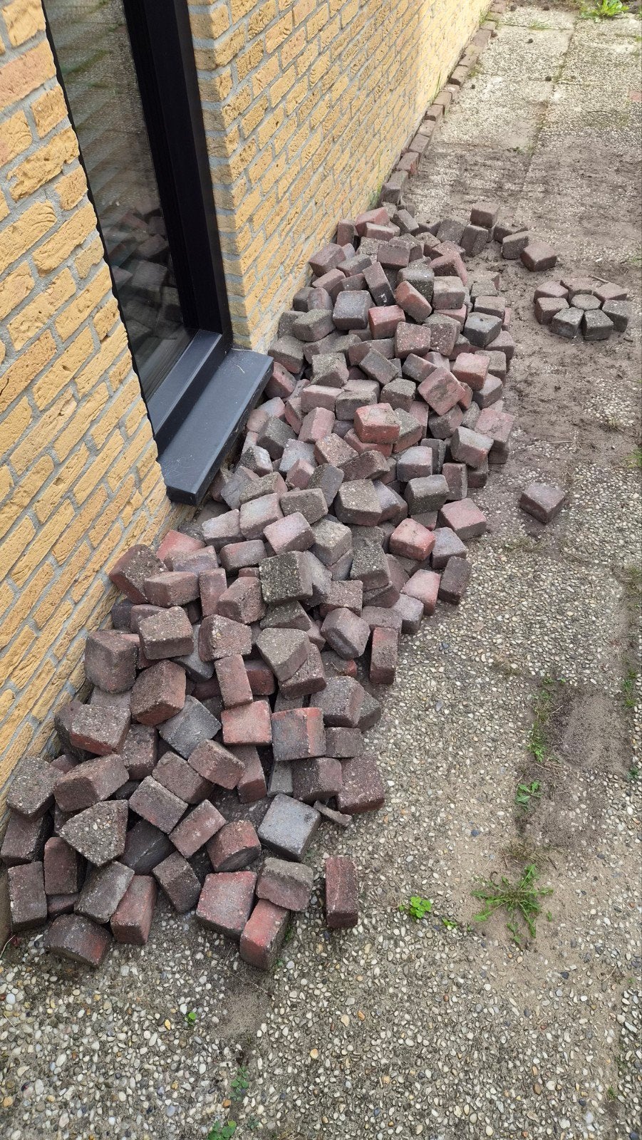 Gebruikte klinkers voor tuin of oprit, Tuin en Terras, Ophalen, Gebruikt, Klinkers, Minder dan 5 m²