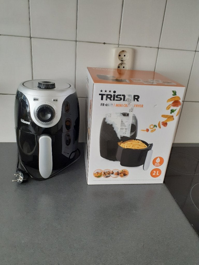 Tristar FR-6980 Mini Crispy Fryer, Witgoed en Apparatuur, Ophalen of Verzenden, Zo goed als nieuw, Airfryer, 750 t/m 999 gram