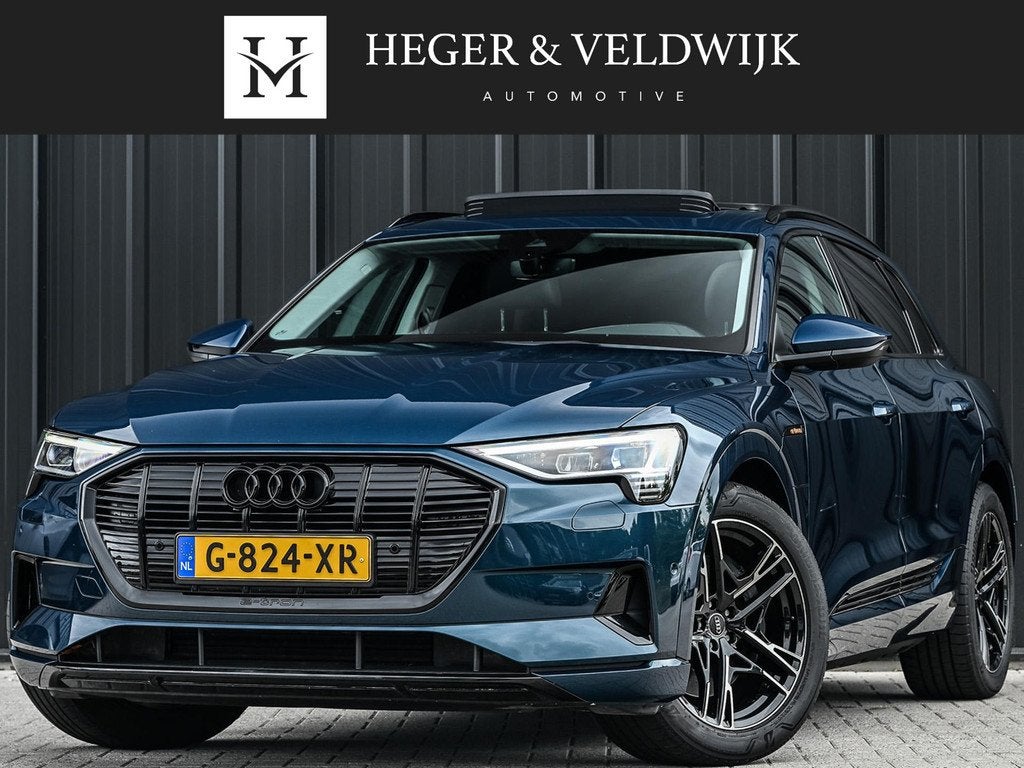 Audi e-tron e-tron 50 quattro Launch edition plus 71 kWh | P, Auto's, Automaat, Automatische klimaatregeling, Blauw, Vierwielaandrijving