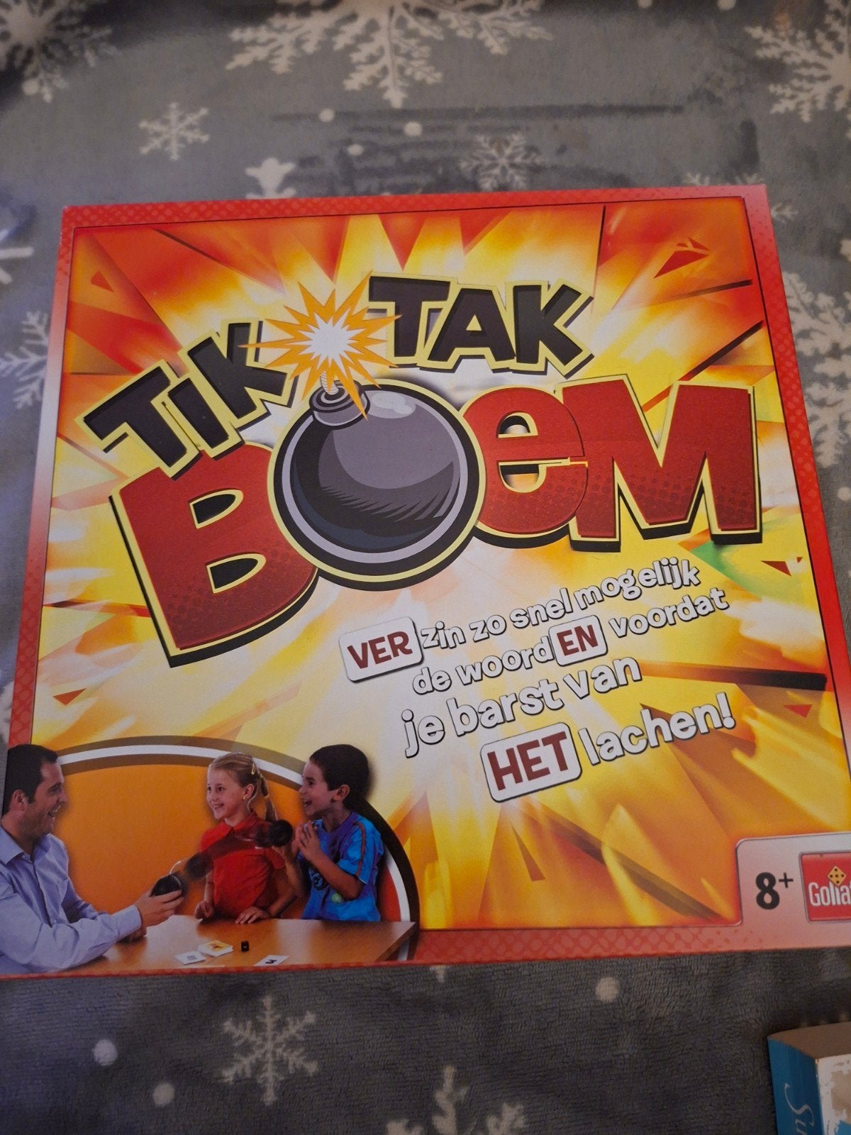 Tik Tak Boem - Het explosieve woordspel van Goliath, Drie of vier spelers, Ophalen, Zo goed als nieuw, Goliath