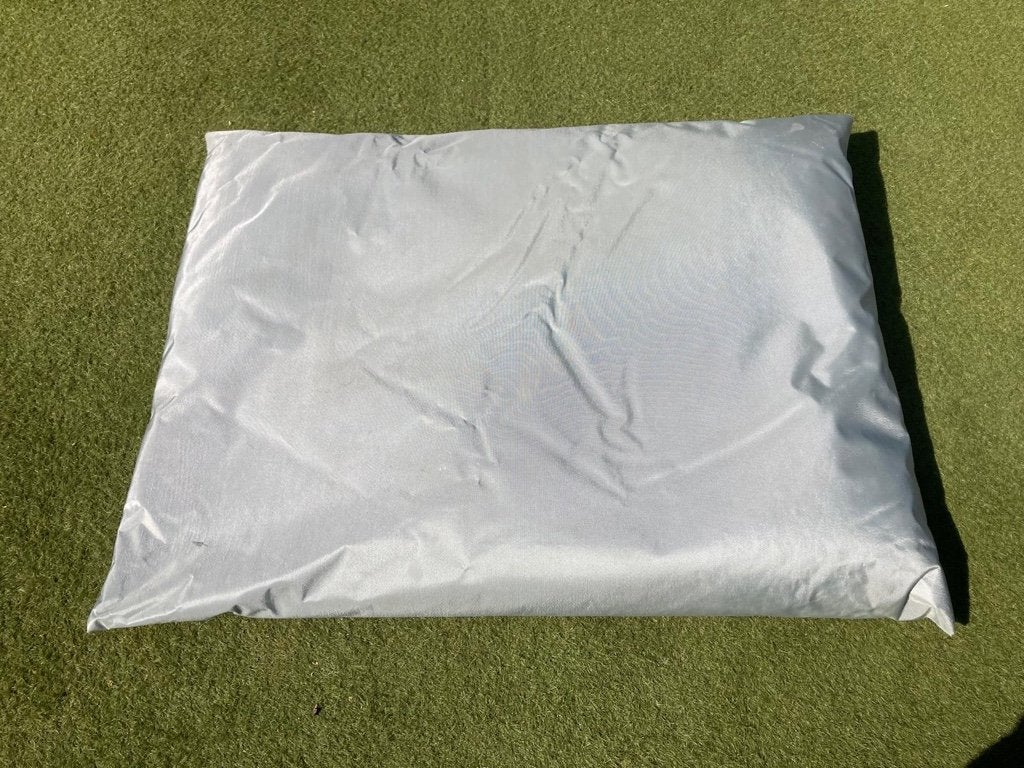 Zitzak 145x110, Huis en Inrichting, Zitzakken, Ophalen, Gebruikt, Grijs, Zitzak