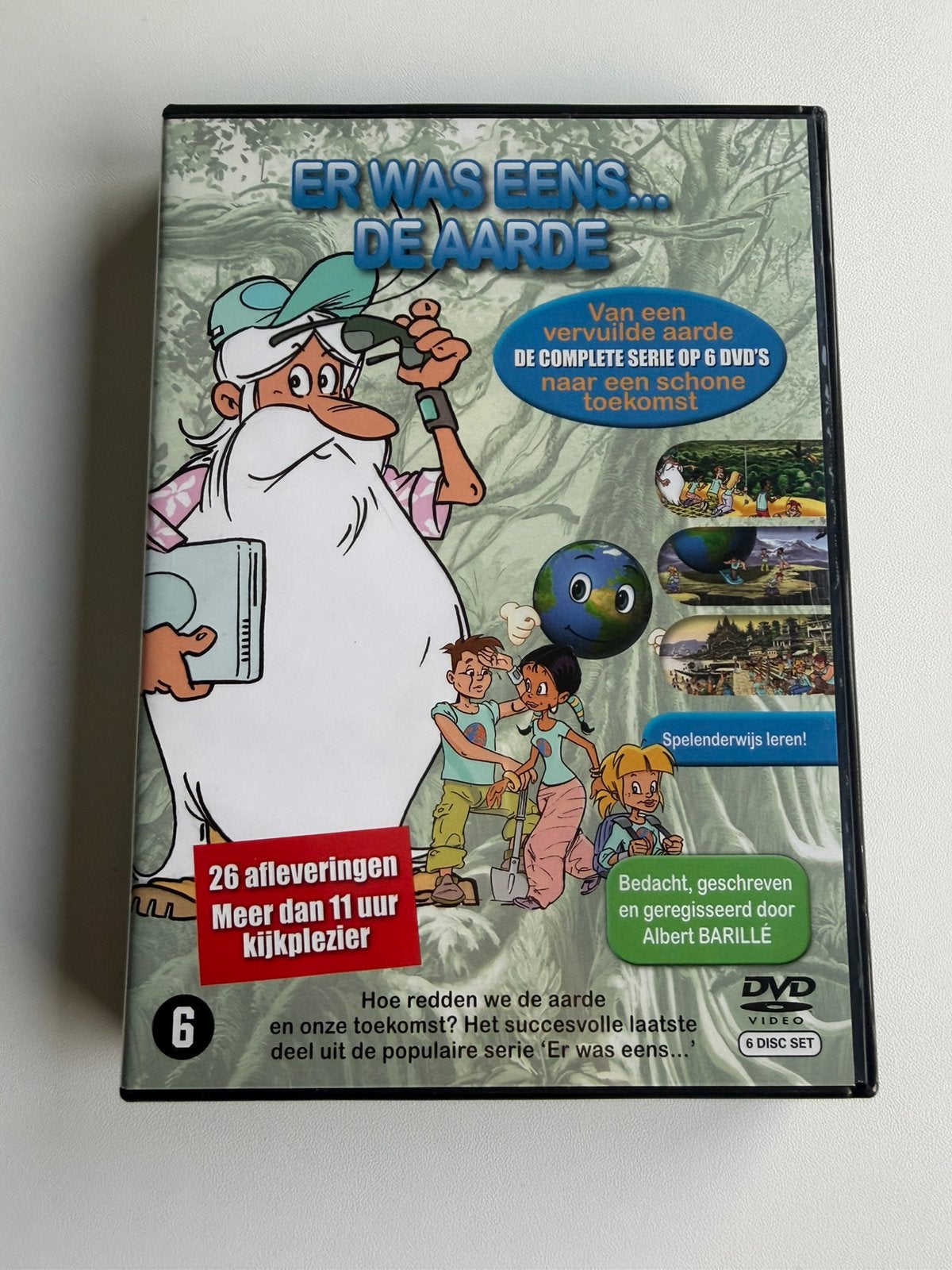 Er was eens… de Aarde - 6 DVD set - 26 afleveringen - NL, Cd's en Dvd's, Dvd's | Tekenfilms en Animatie, Alle leeftijden, Verzenden