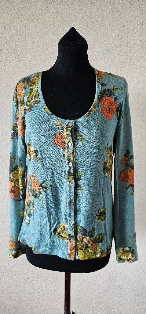 Kyra & Ko vestje met bloemenprint, maat L (6324), Maat 38/40 (M), Meerkleurig, Ophalen of Verzenden, Kyra & Ko