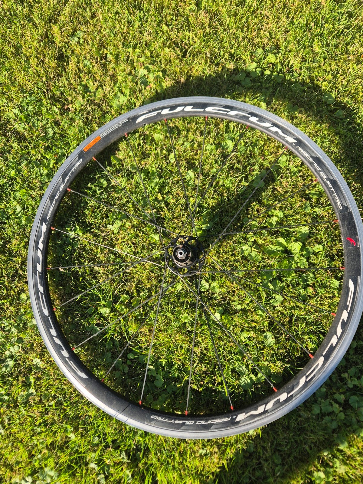 Fulcrum Racing Quattro achterwiel 622x15C, Overige merken, Minder dan 10 versnellingen, Gebruikt, Aluminium