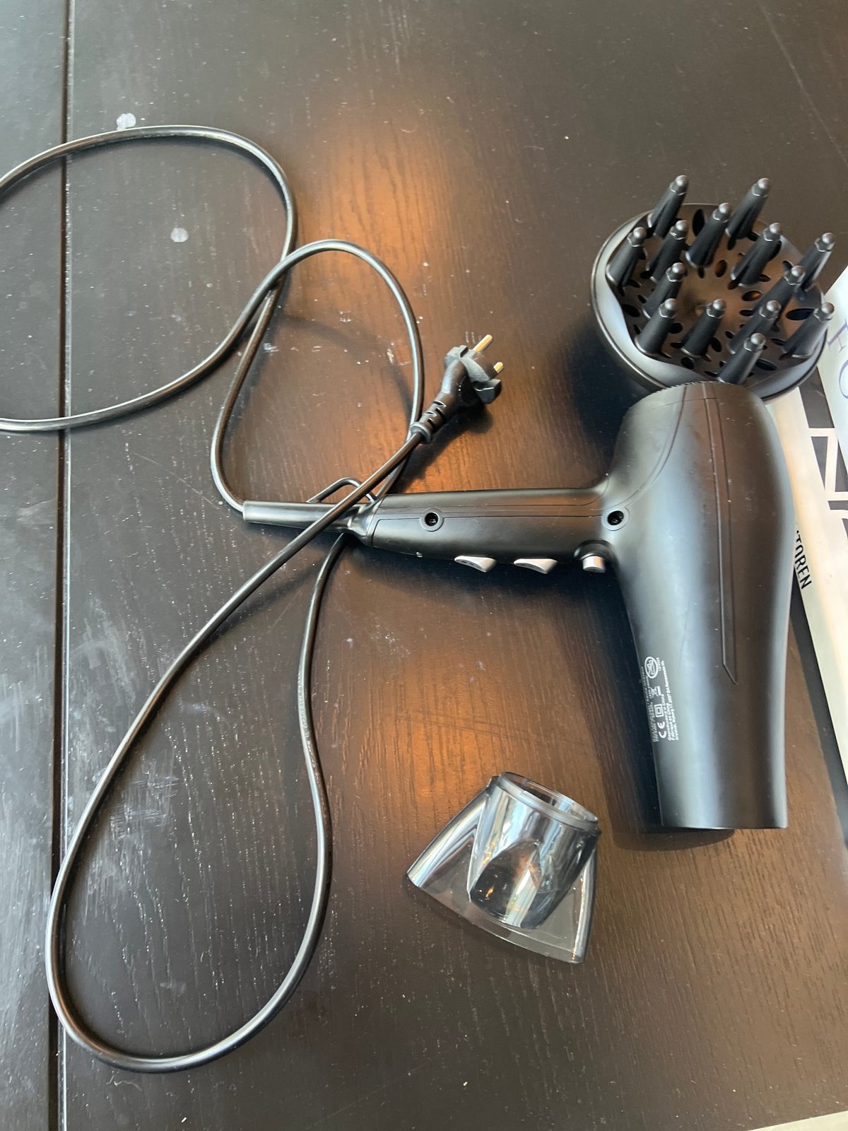 Haardroger met diffuser en opzetstuk, Ophalen, Gebruikt, Haarverzorging