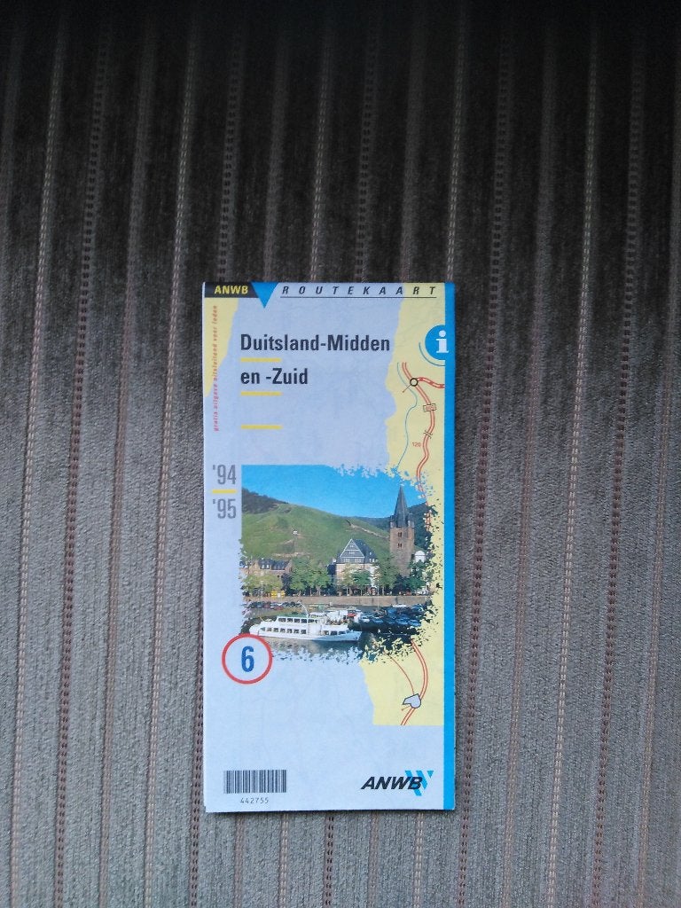 ANWB - Duitsland Midden en Zuid - 1994/95, Verzamelen, Ophalen, Gebruikt