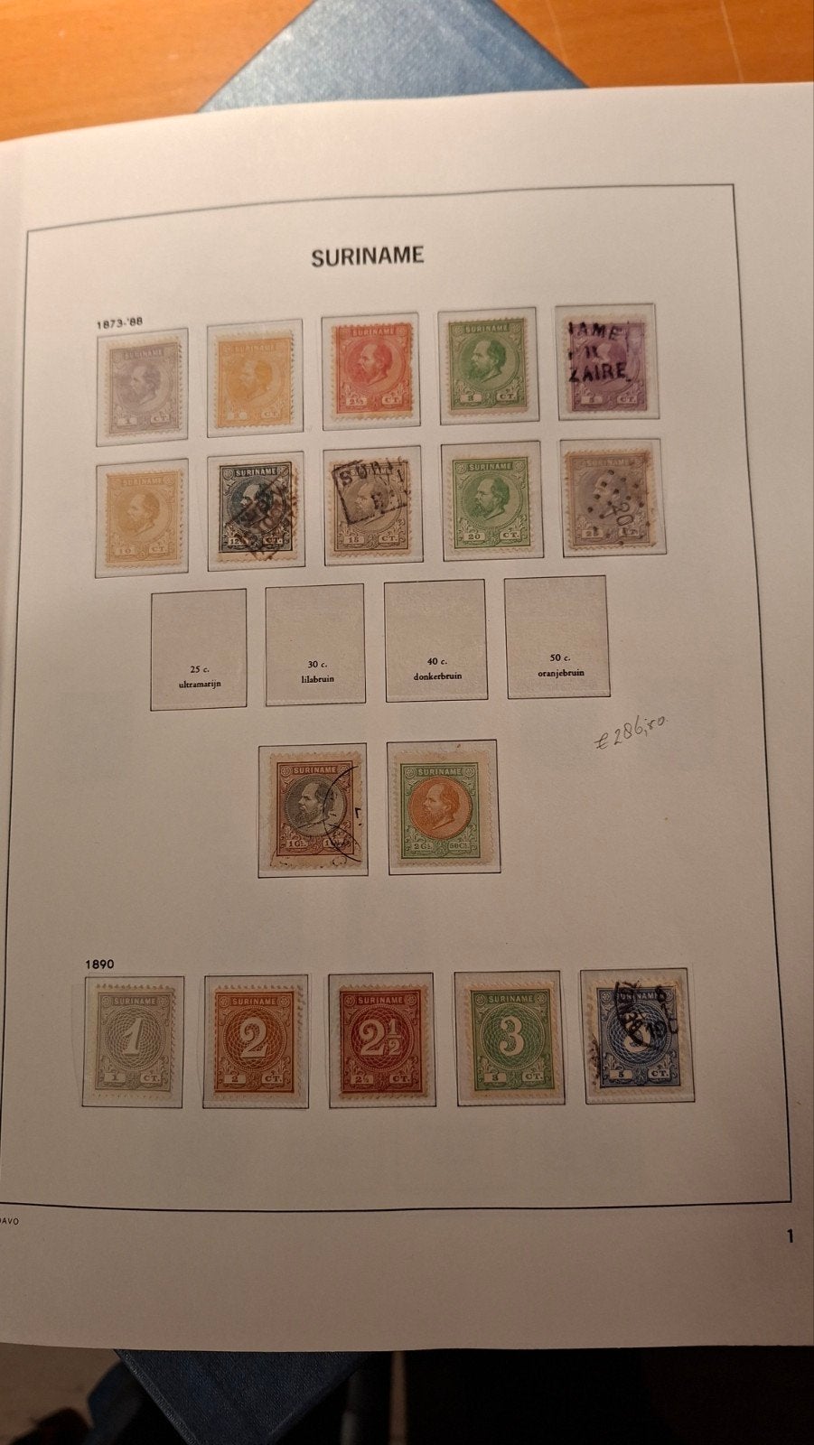 Suriname 1873tm1975 incl bob., Postzegels en Munten, Ophalen of Verzenden, Nederland