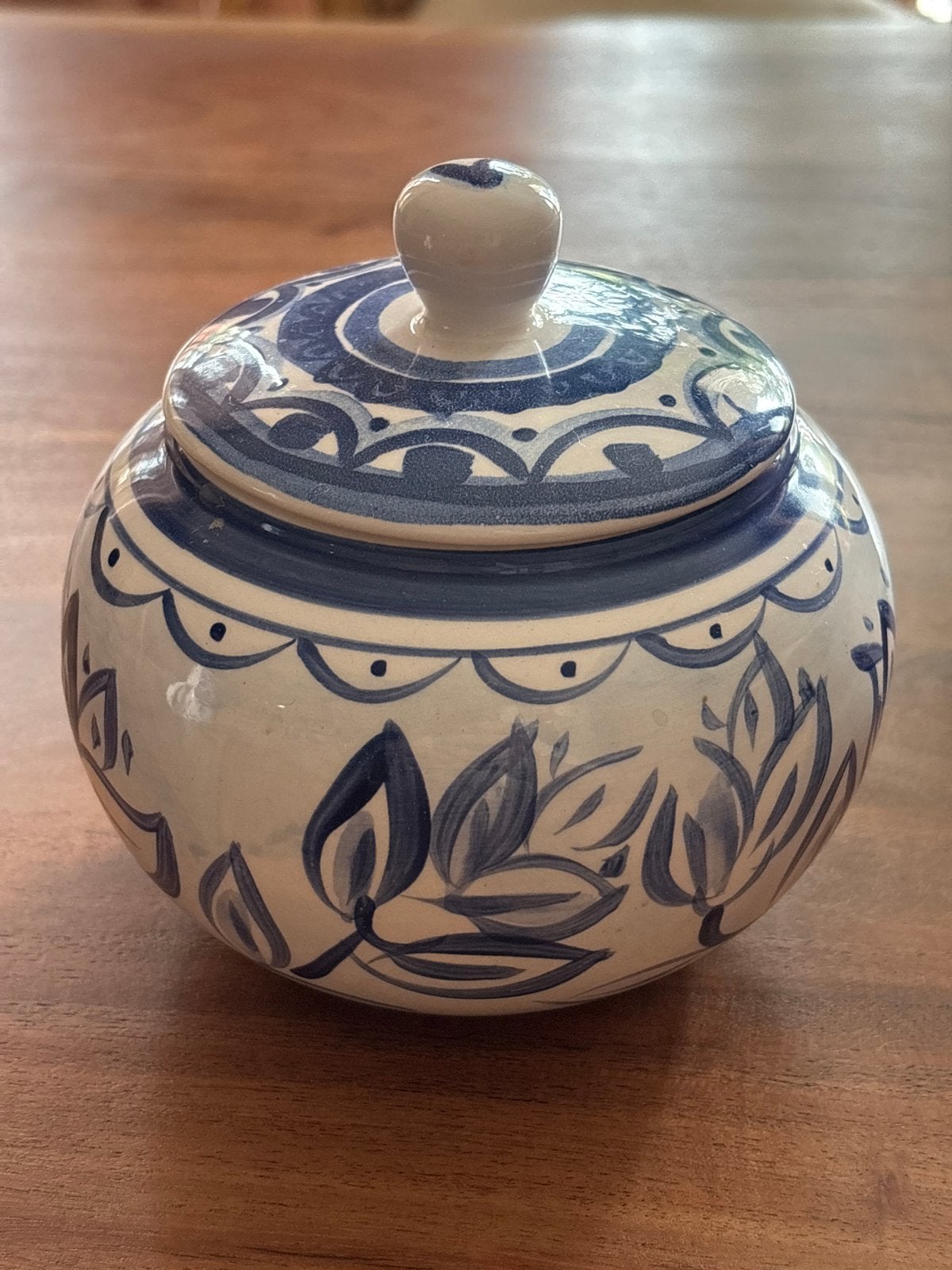Delfts Blond suikerpot, Ophalen