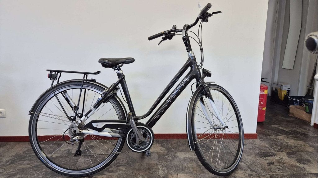 Gazelle Ultimate carbon D51, Niet ingevuld, 28 inch, Gebruikt, Velgrem