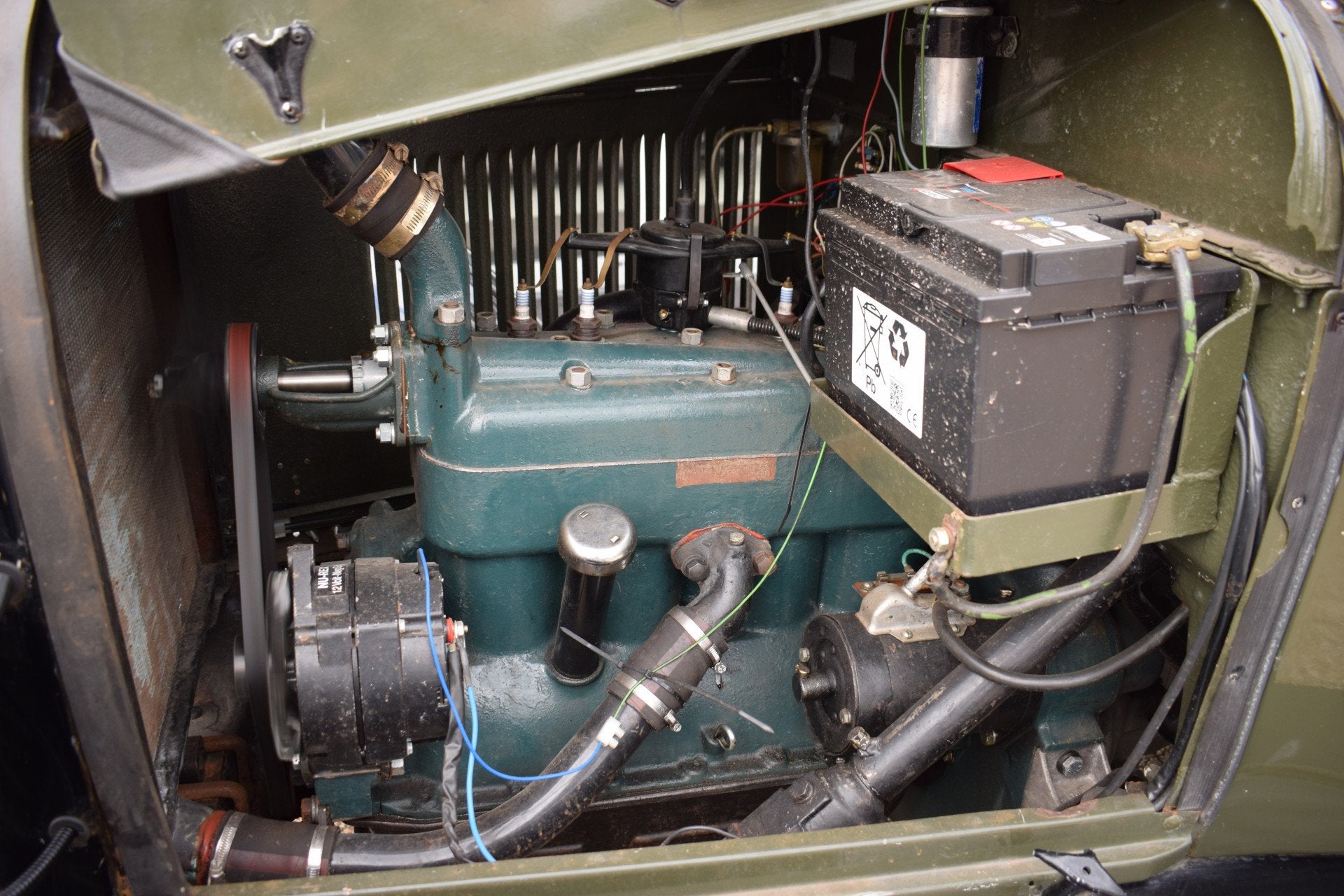 Ford Model A Pheaton 1929 A-Ford 4-deurs cabriolet!, foto 9