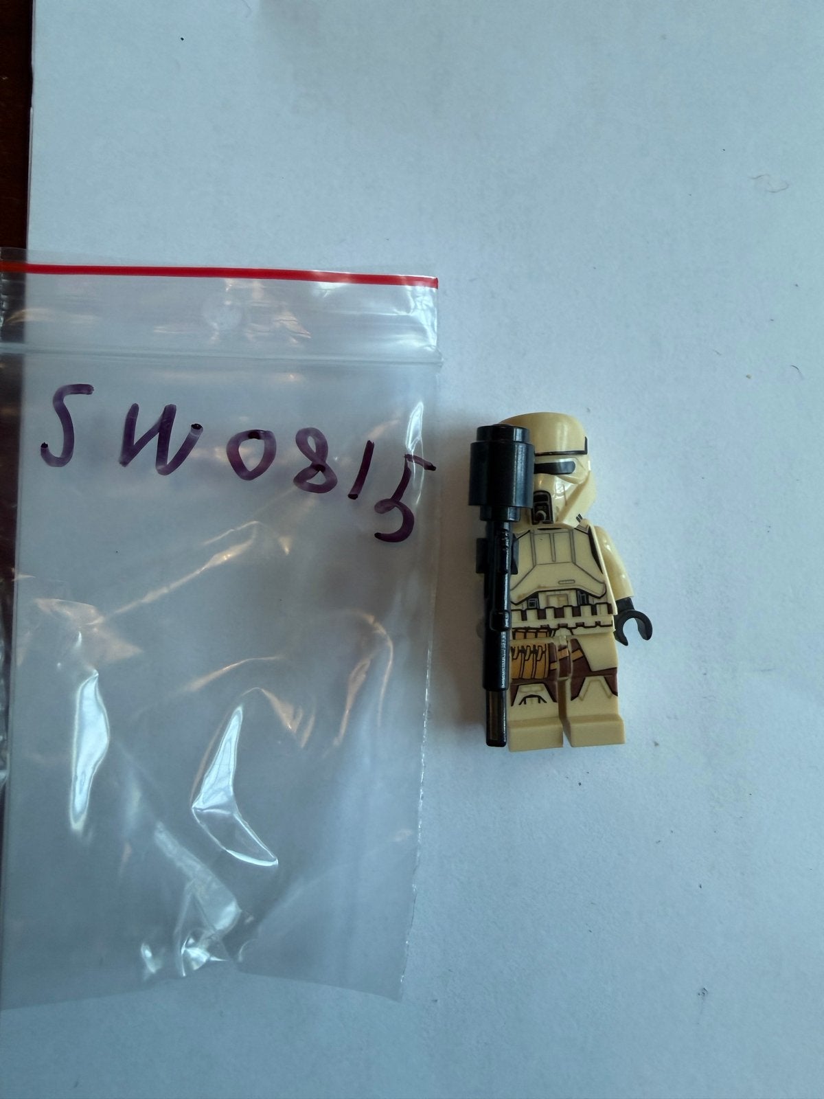 Lego Star Wars SW0815 Scarif Stormtrooper Minifiguur, Star Wars, Lego, Ophalen of Verzenden, Zo goed als nieuw
