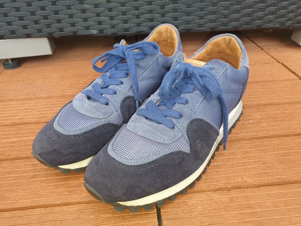 Closed mt.39 blauwe nylon sneakers met rubber zool, Kleding | Dames, Blauw, Closed, Ophalen of Verzenden, Sneakers of Gympen