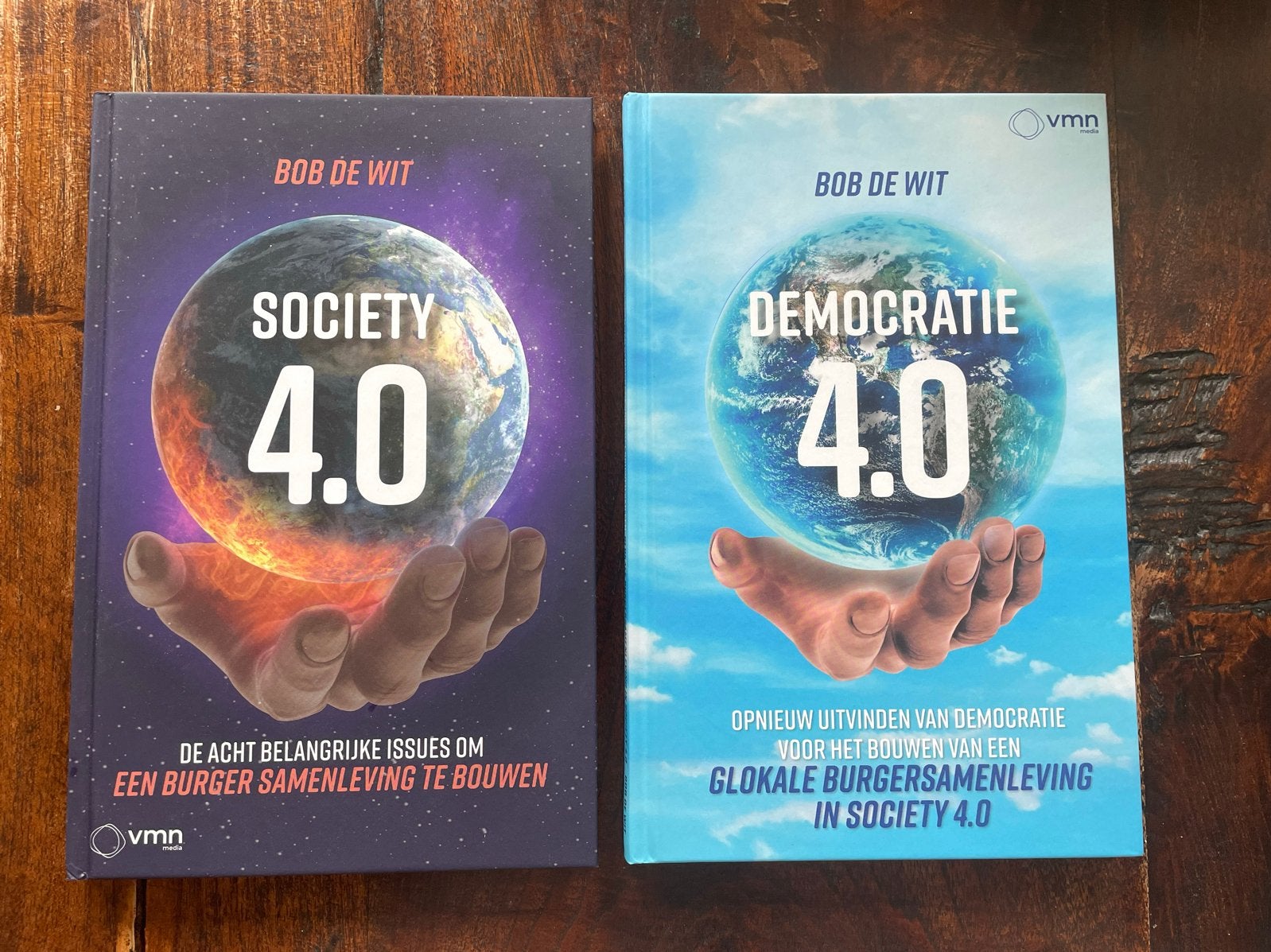 Society 4.0 & Democratie 4.0 - Bob de Wit (2 boeken), Boeken, Ophalen of Verzenden, Zo goed als nieuw