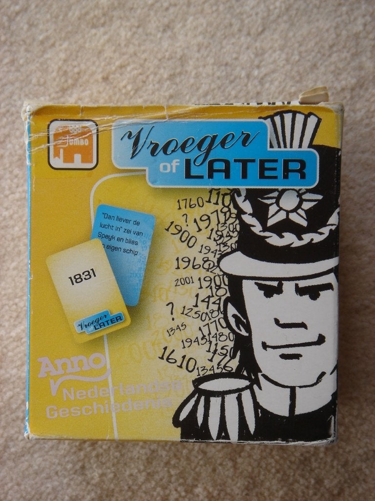 LEUK: Vroeger of Later (Anno Domini), Vijf spelers of meer, Ophalen of Verzenden, Gebruikt, Jumbo