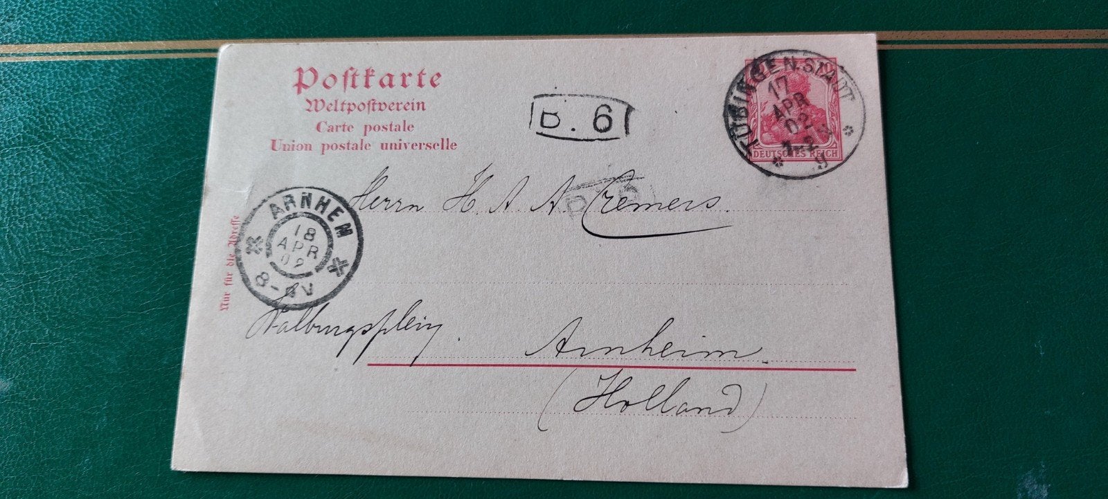 Briefkaart Duitse rijk, Ophalen of Verzenden, Briefkaart
