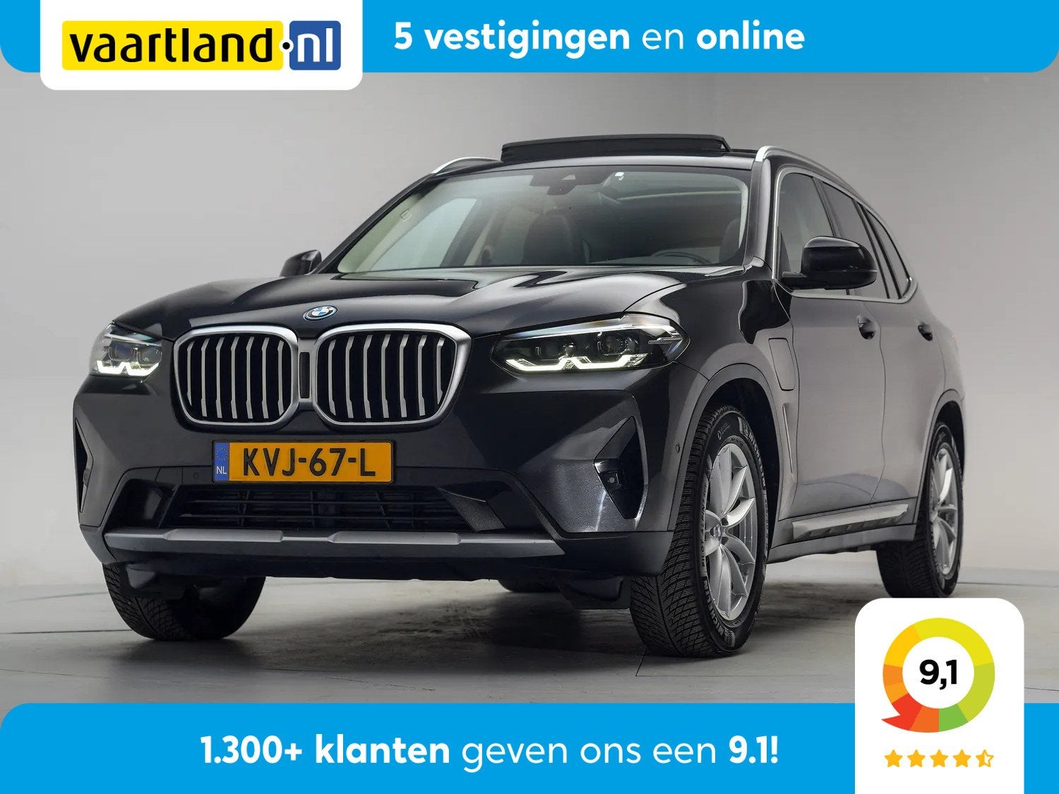 BMW X3 xDrive 30e Business Edition Facelift Aut. [ Panoramad, 1998 cc, Gebruikt, 2000 kg, Vierwielaandrijving