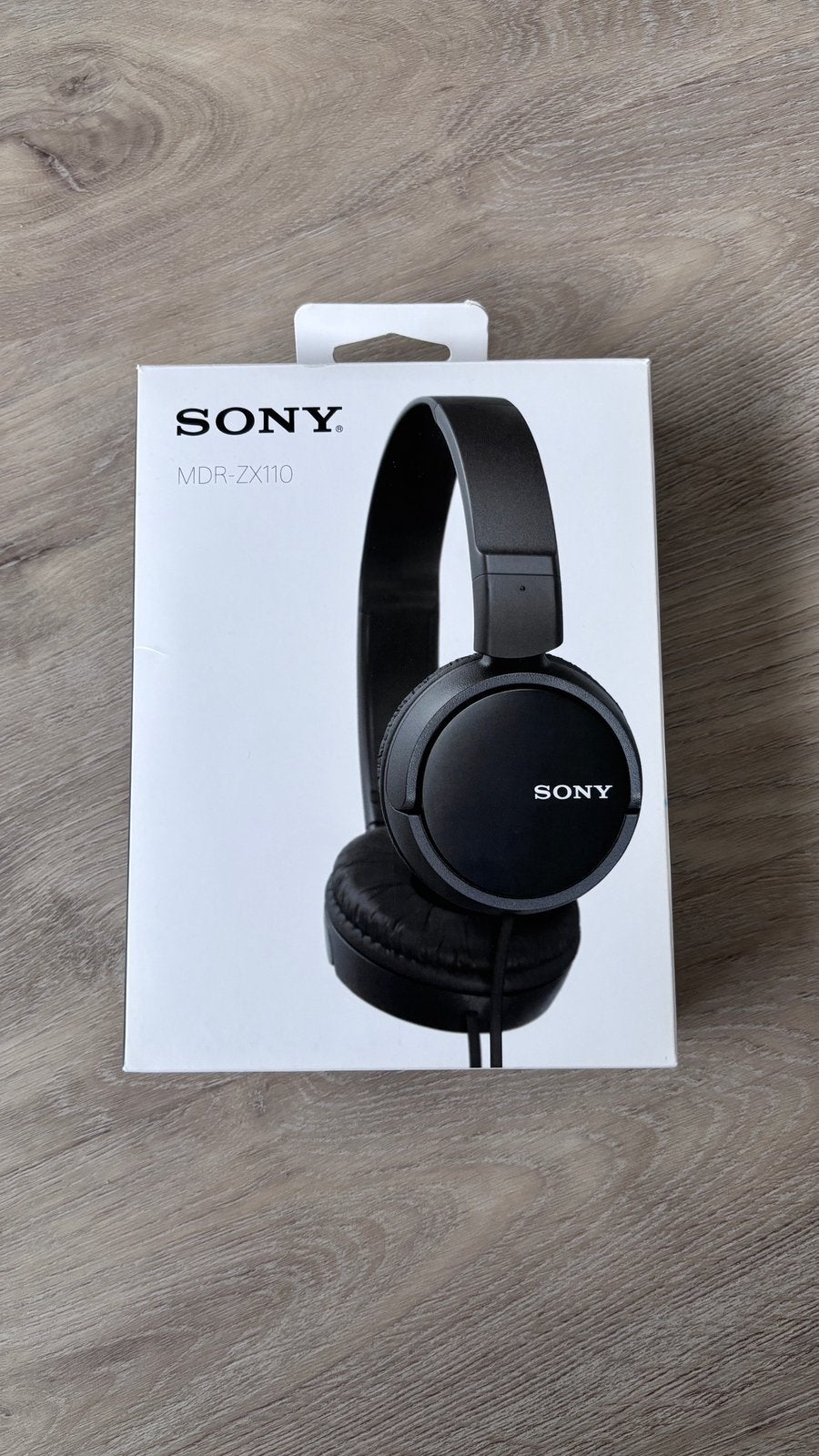Sony Stereo koptelefoon MDR-ZX110 inklapbaar, Nieuw, On-ear, Ophalen of Verzenden, Handleiding