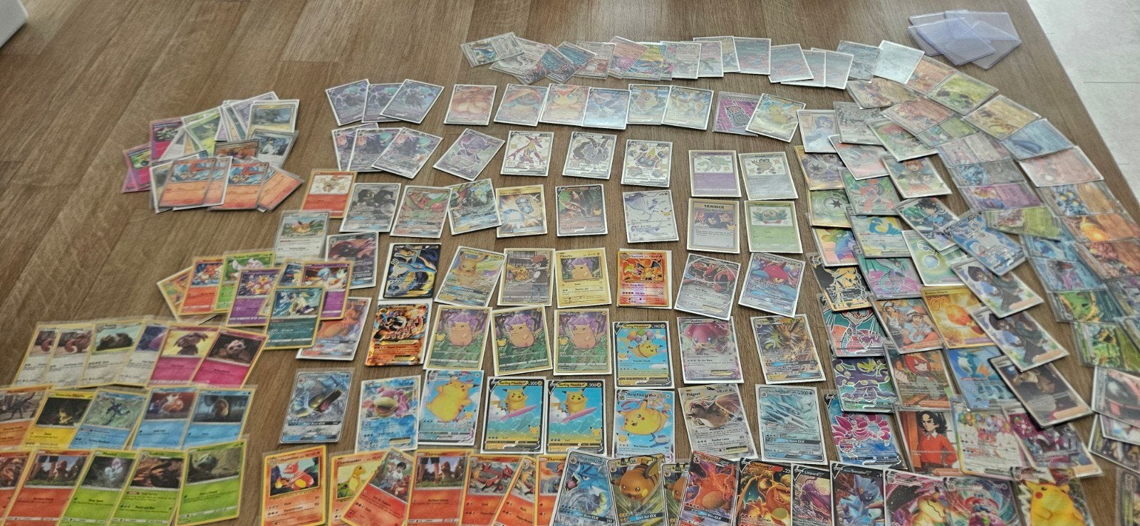 Grote verzameling Pokemon Kaarten, Ophalen of Verzenden, Zo goed als nieuw, Meerdere kaarten, Foil