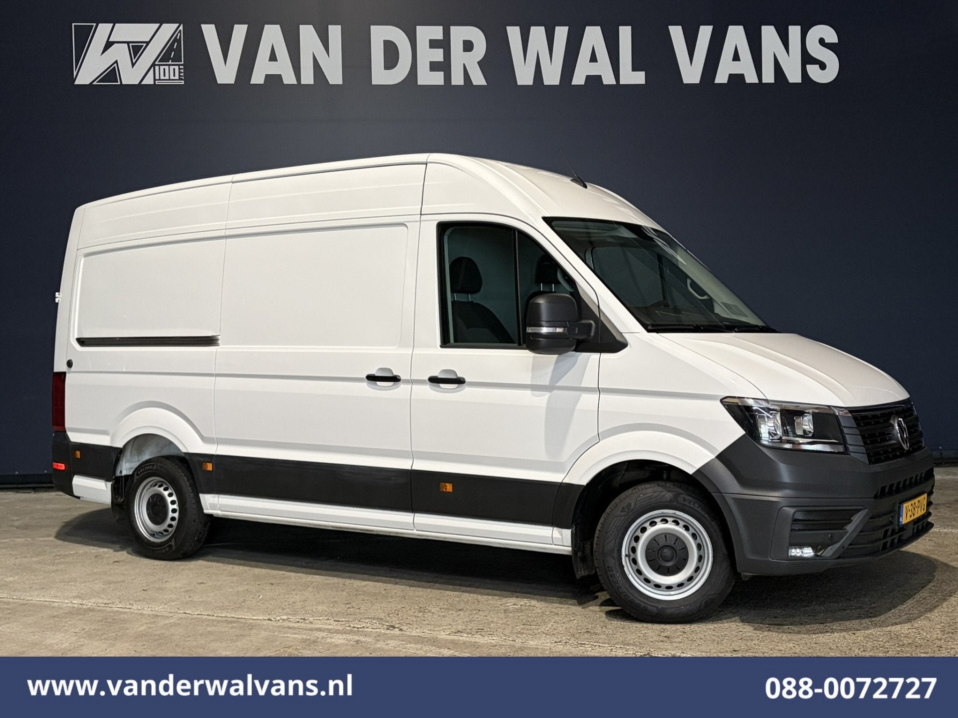 Volkswagen Crafter 2.0 TDI 141pk L3H3 L2H2 Euro6 Airco | Nav, Auto's, Voorwielaandrijving, Dealer onderhouden, Gebruikt, 4 cilinders