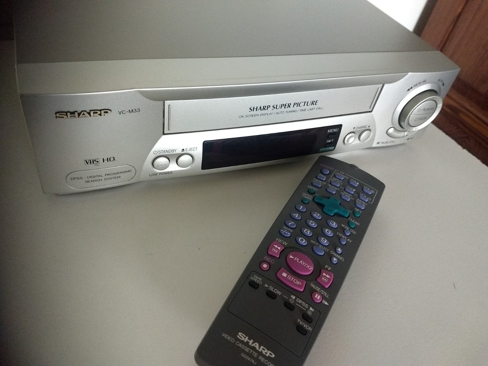 Goede SHARP Vhs Videorecorder, Ophalen, Zo goed als nieuw, VHS-speler of -recorder