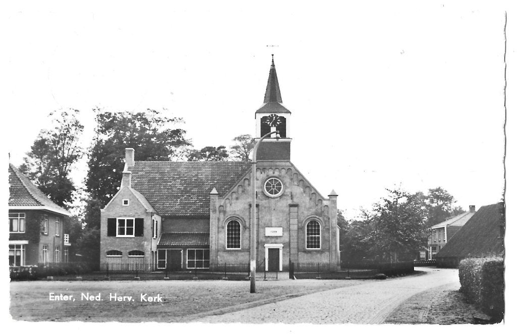 AK Enter - Ned. Herv. Kerk, Verzamelen, Verzenden, 1960 tot 1980, Gelopen, Overijssel