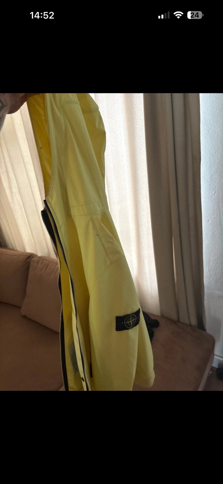 Stone island fleece jas maat L limited edition, Ophalen of Verzenden, Zo goed als nieuw, Overige typen