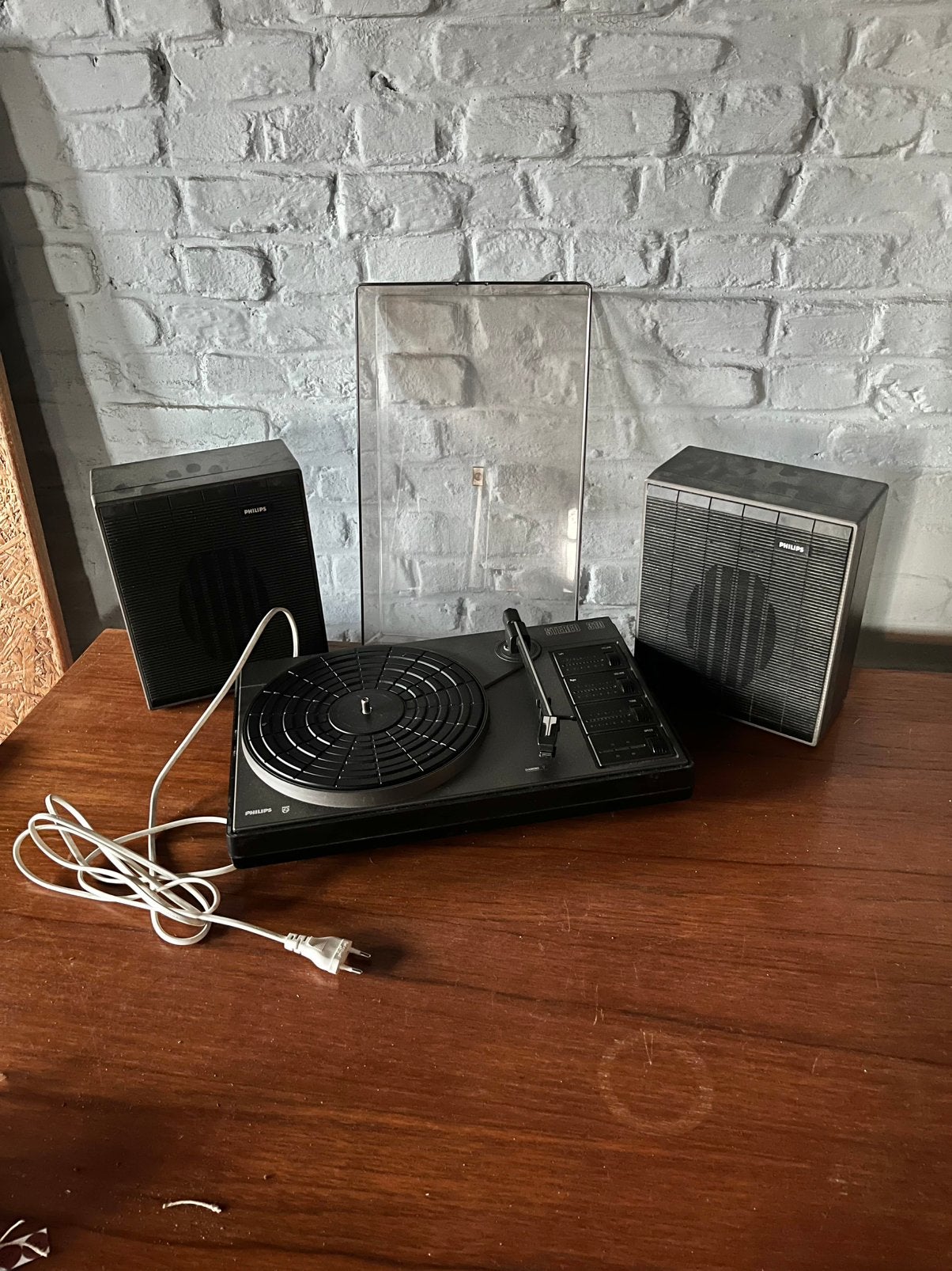 Vintage Philips Stereo 310 / 300 platenspeler - Opknapper, Ophalen, Philips, A, A