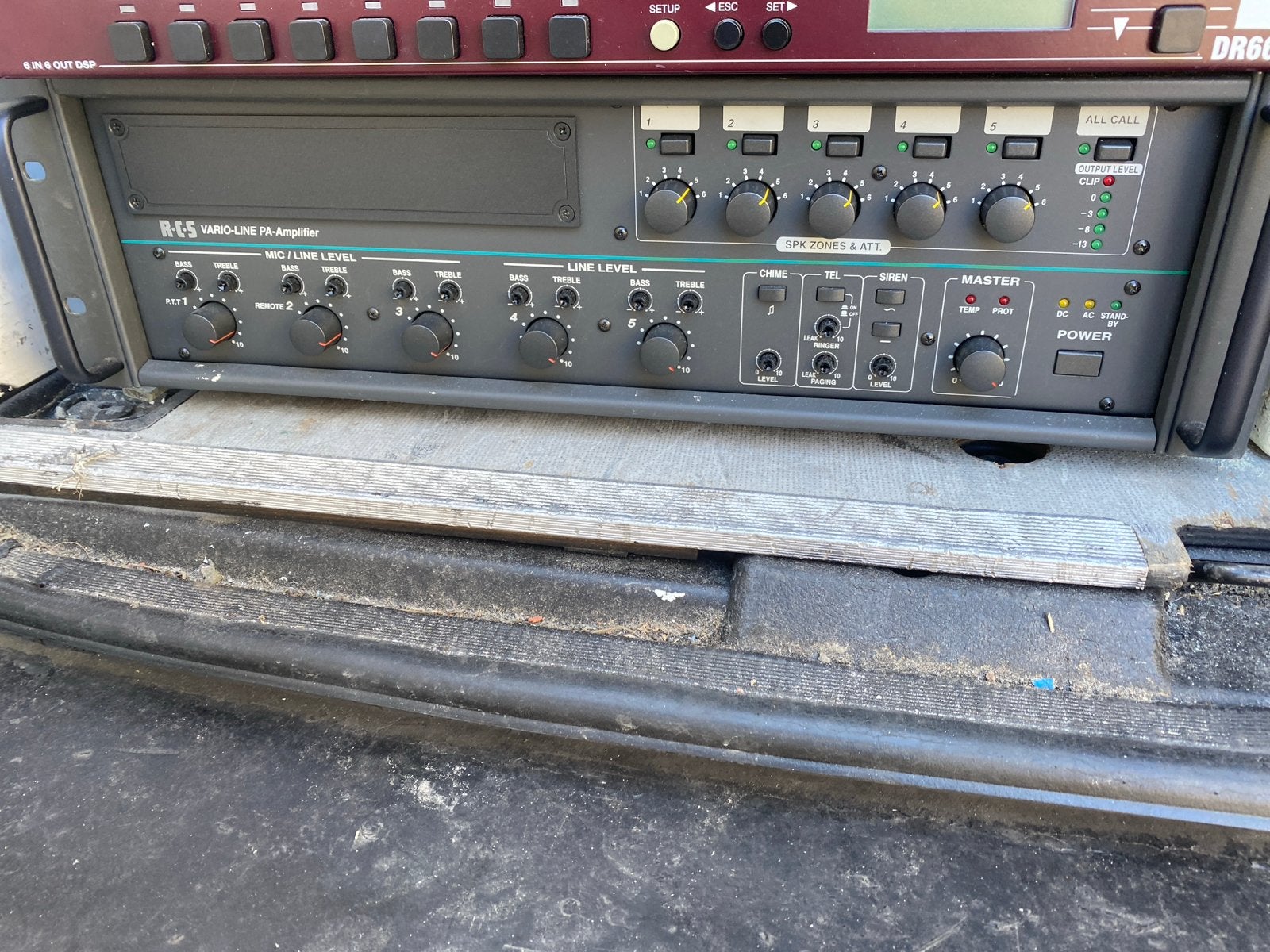 RCS Vario-Line PA-Versterker, Ophalen of Verzenden, Gebruikt, Minder dan 500 watt, P.A.