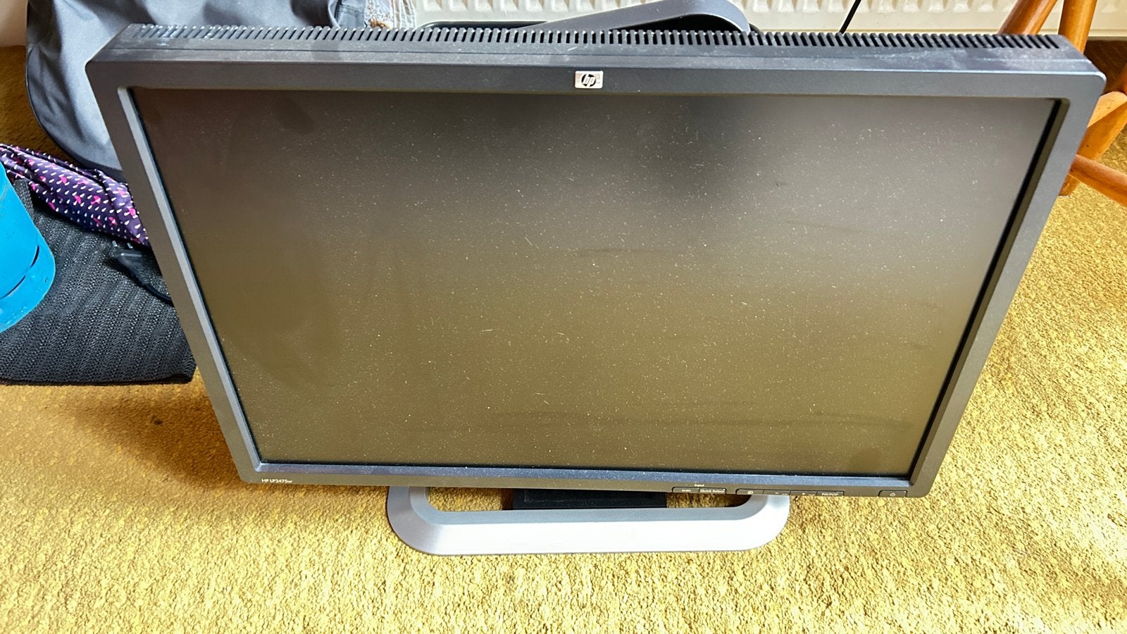 HP Monitor - Gebruikt 24 inch, Computers en Software, Monitoren, Ophalen, Gebruikt, Full HD, 60 Hz of minder