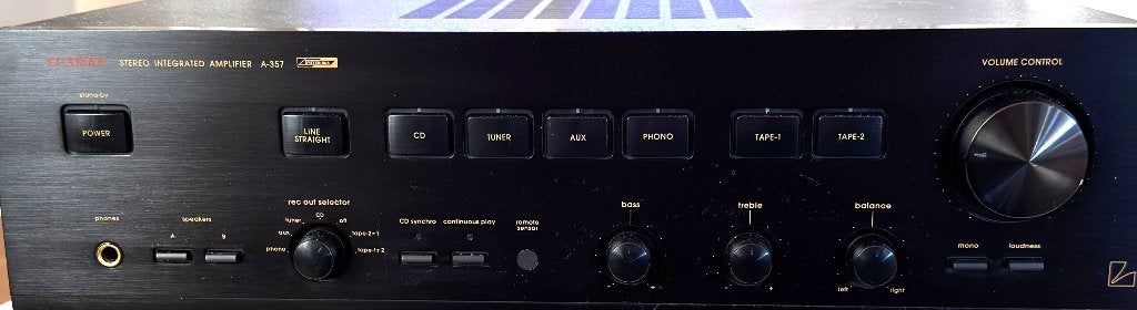 LUXMAN A-357 Stereo Versterker, Overige merken, Gebruikt, Ophalen of Verzenden, 60 tot 120 watt