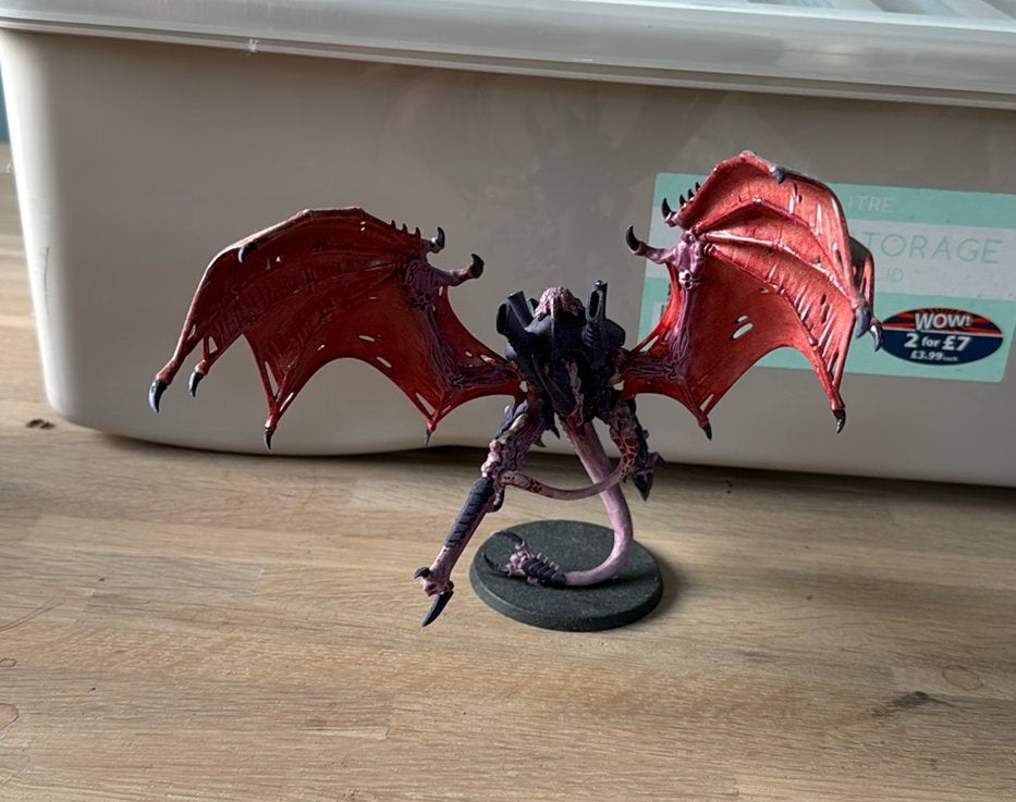 Warhammer 40k - Tyranids Hive Tyrant, Hobby en Vrije tijd, Wargaming, Ophalen of Verzenden, Zo goed als nieuw, Warhammer