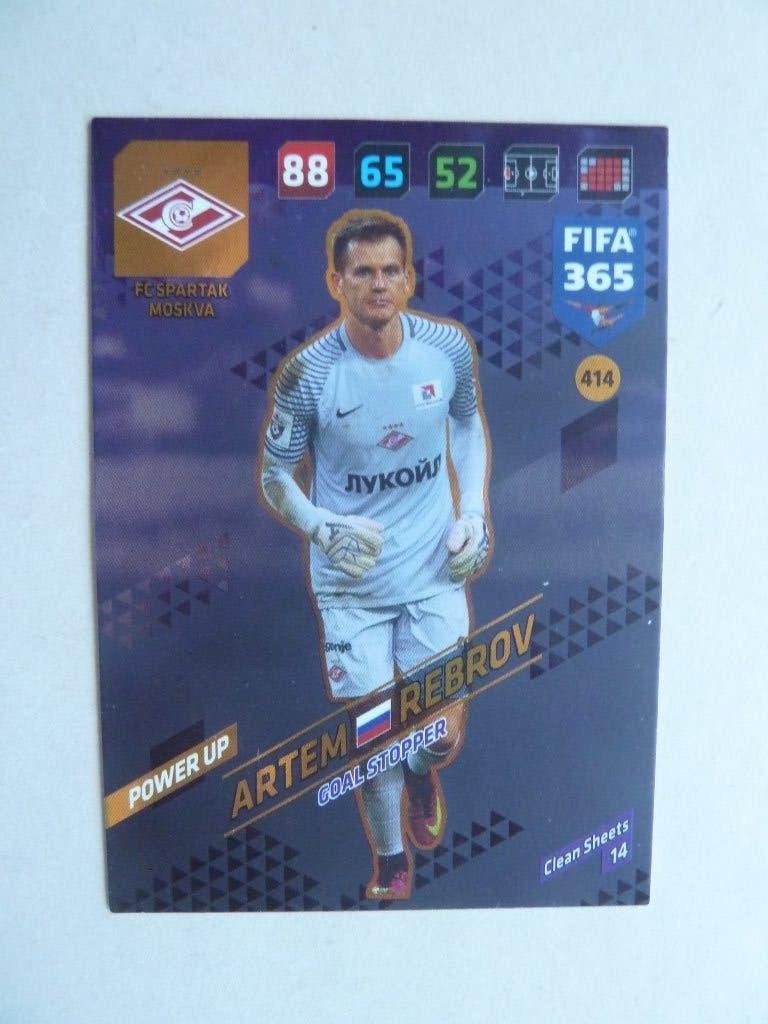 Panini. Fifa 365 card  Artem.Rebrov  Goal Stopper, Ophalen of Verzenden, Zo goed als nieuw, Buitenlandse clubs, Poster, Plaatje of Sticker