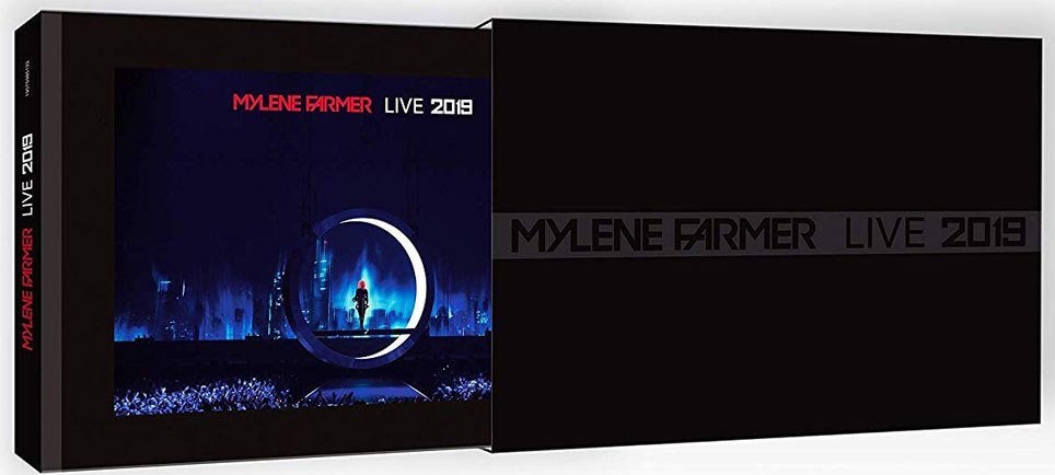 Mylene Farmer live 2019 edition limited 2 cd box deluxe item, Ophalen of Verzenden, Zo goed als nieuw