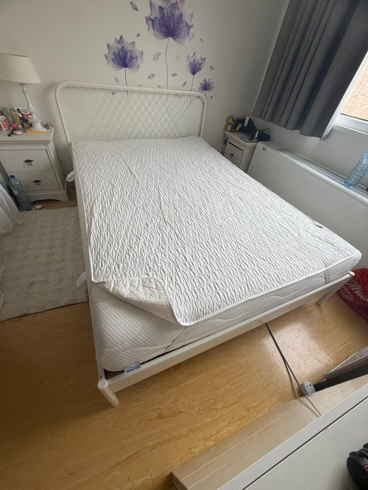 Bed (met matras), Ophalen, Zo goed als nieuw, Eenpersoons