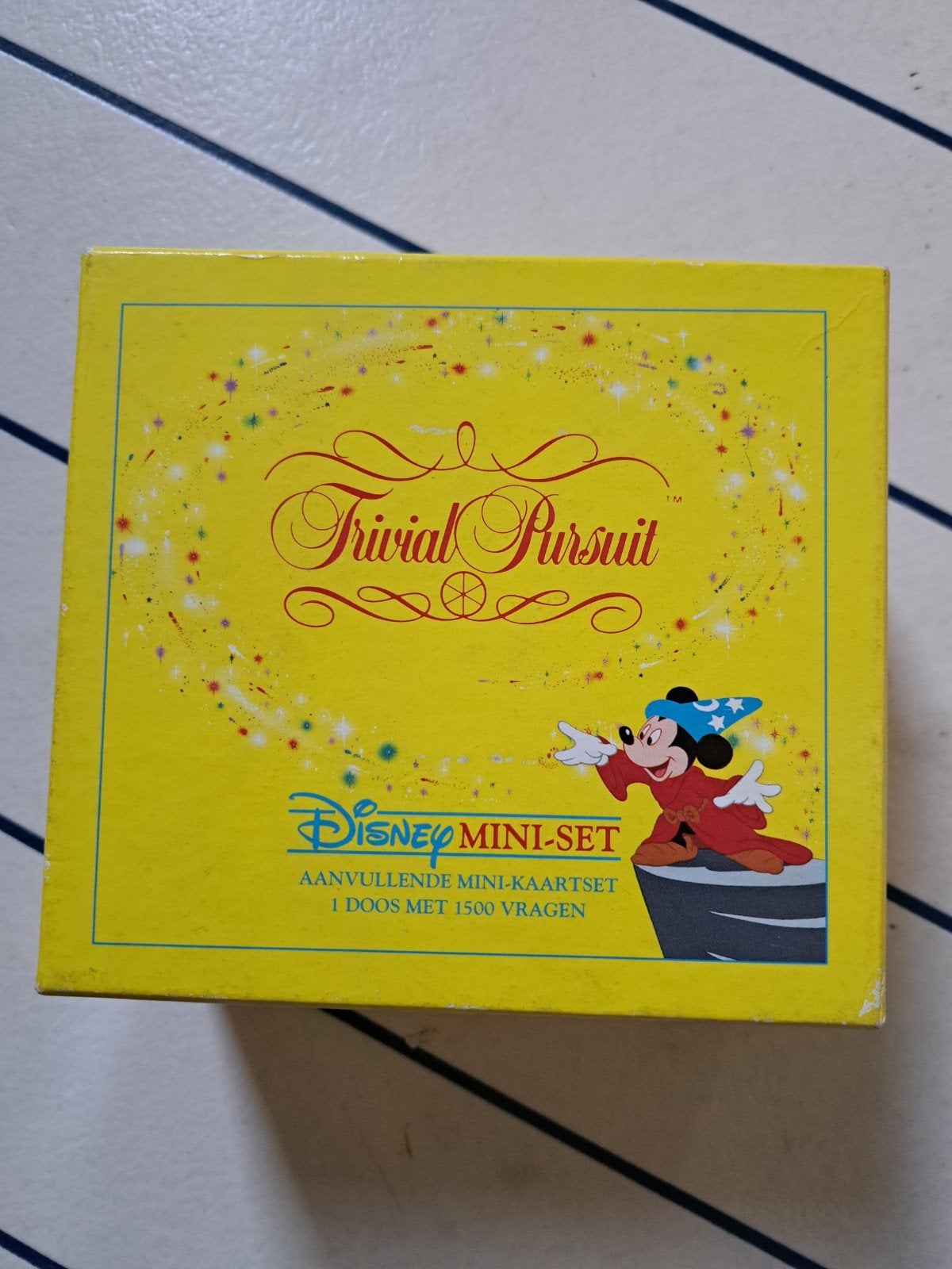 Trivial Pursuit Disney Mini-Set - 1500 vragen, Een of twee spelers, Ophalen of Verzenden, Zo goed als nieuw, Parker