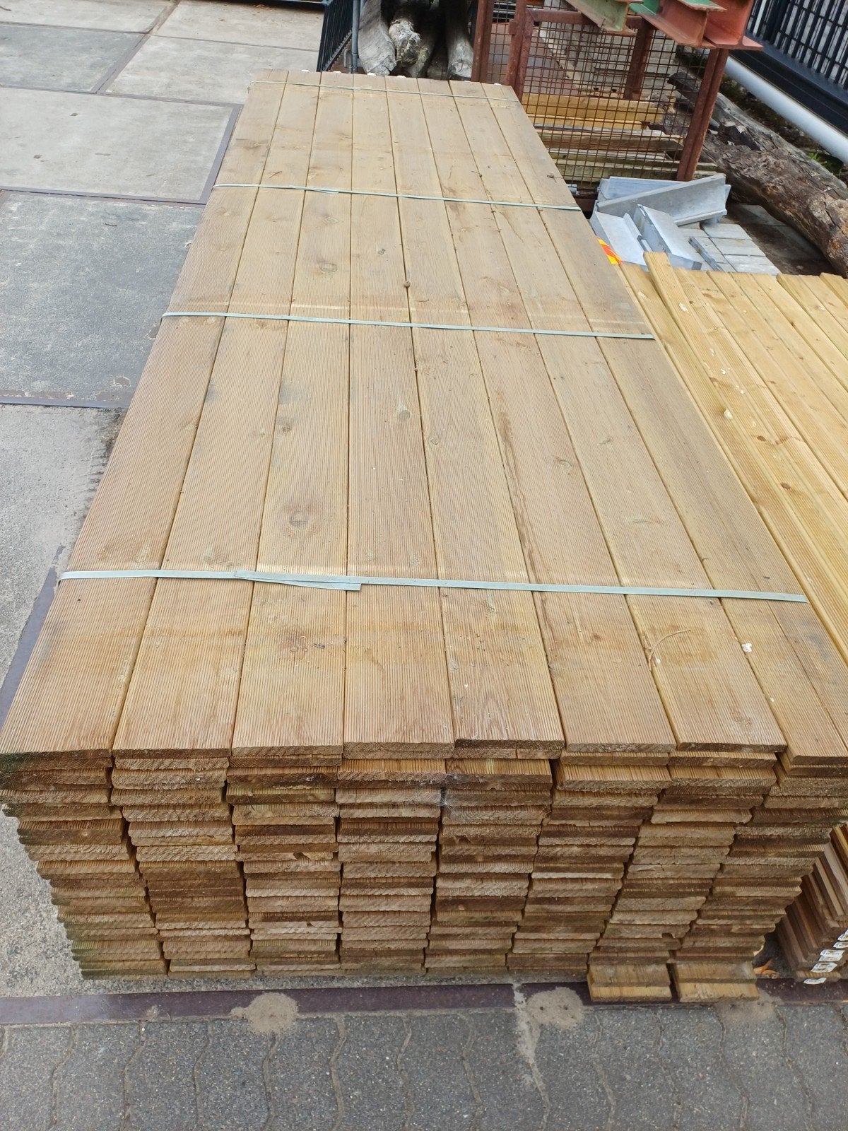 vlonderplanken 360 cm lang, Ophalen, Nieuw, 250 cm of meer, Planken