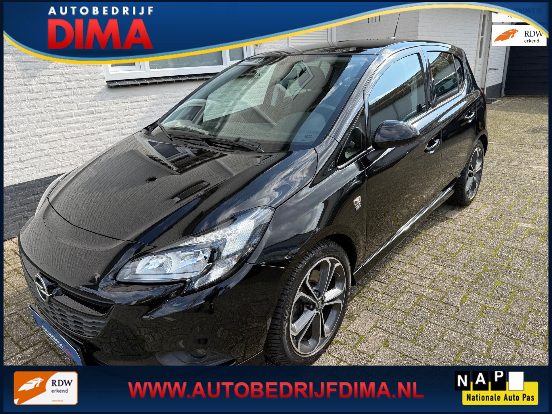 Opel Corsa 1.4 Turbo Color Edition OPC-Line 150 Pk/ Navi/ Cr, Auto's, Opel, Voorwielaandrijving, Stof, Gebruikt, 4 cilinders