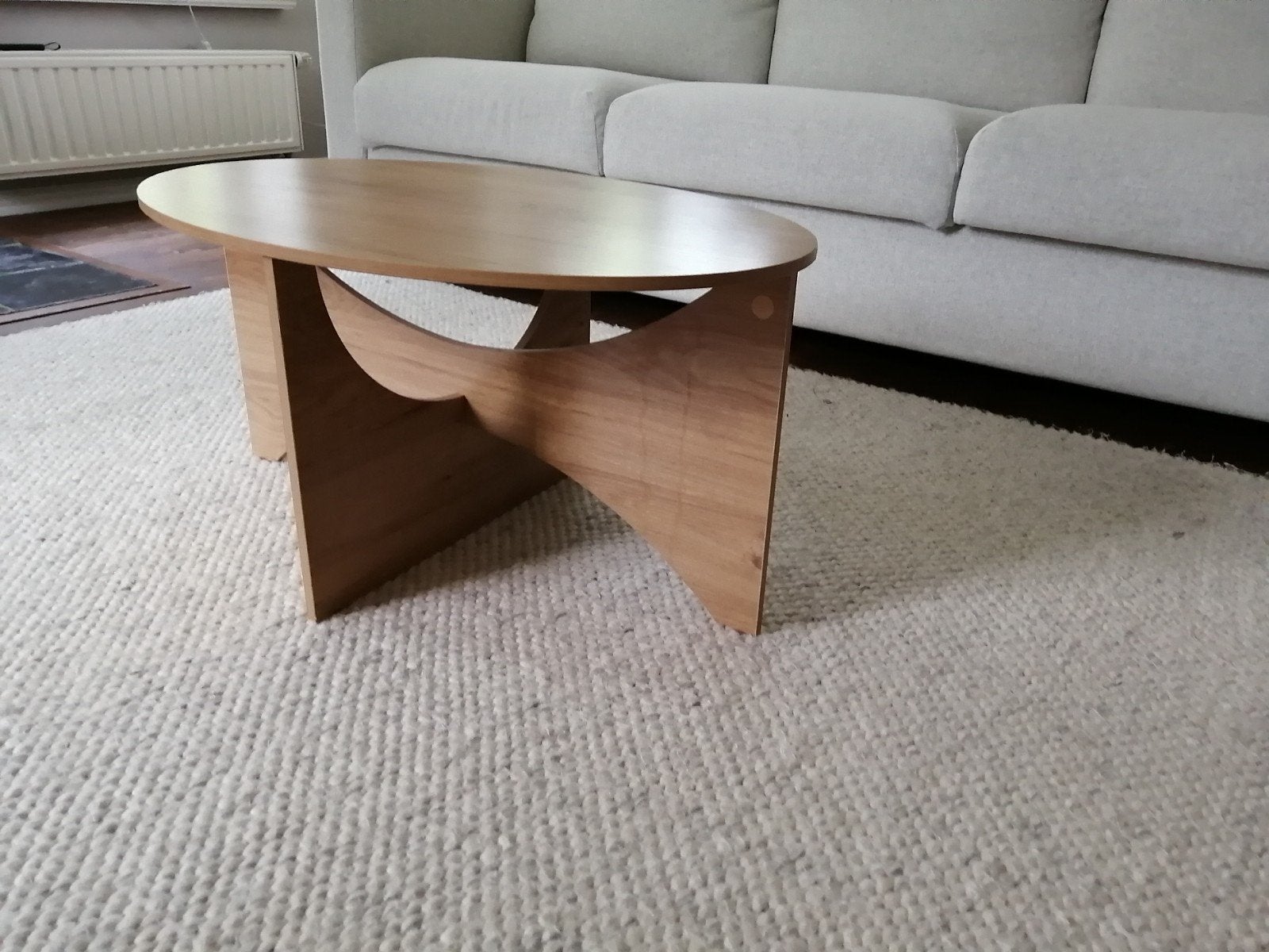 salontafel modern/japandi, Ophalen, Rechthoekig, 50 tot 100 cm, 50 tot 100 cm
