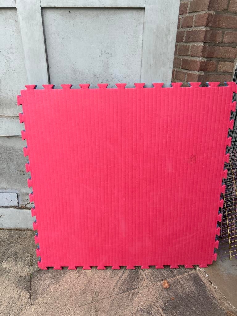 Judo puzzelmatten (58 stuks), Ophalen, Gebruikt, Judo, Vechtsportmateriaal