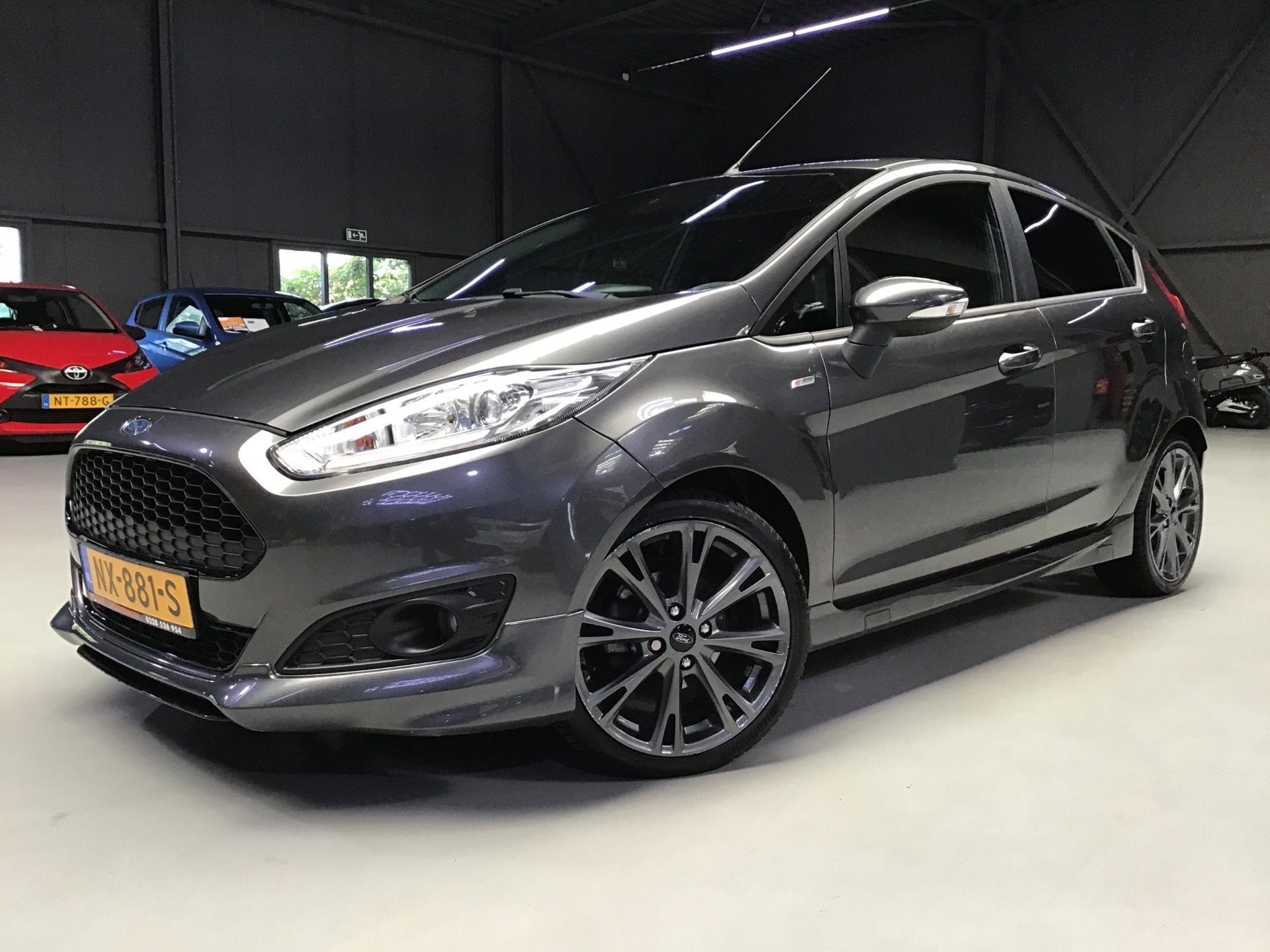 Ford Fiesta 1.0 EcoBoost ST Line I Dealer Onderh. I Navi I C, Auto's, Voorwielaandrijving, Dealer onderhouden, Euro 6, 23 km/l