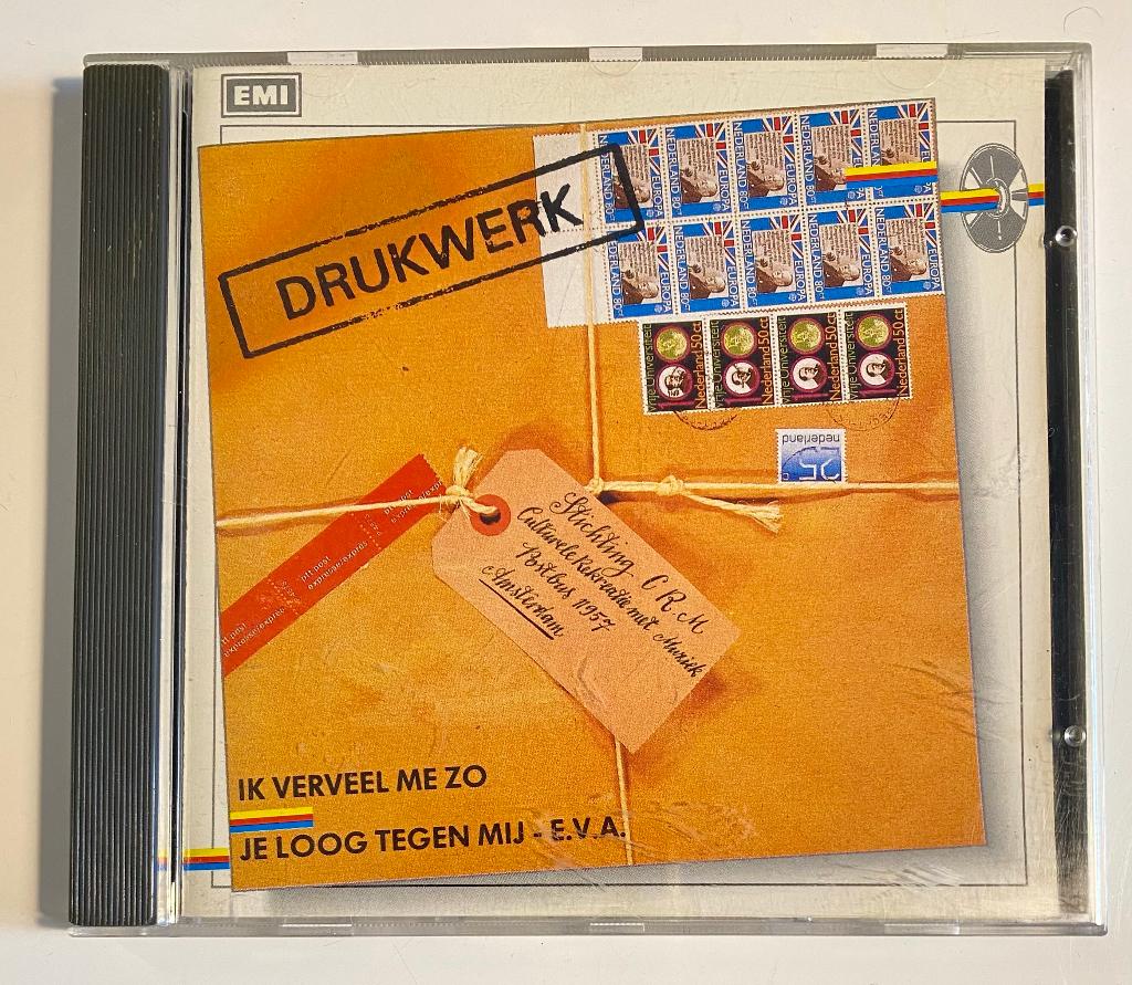 Drukwerk – Drukwerk - 1988 Netherlands - VG+/NM, Ophalen of Verzenden, Zo goed als nieuw, Levenslied of Smartlap