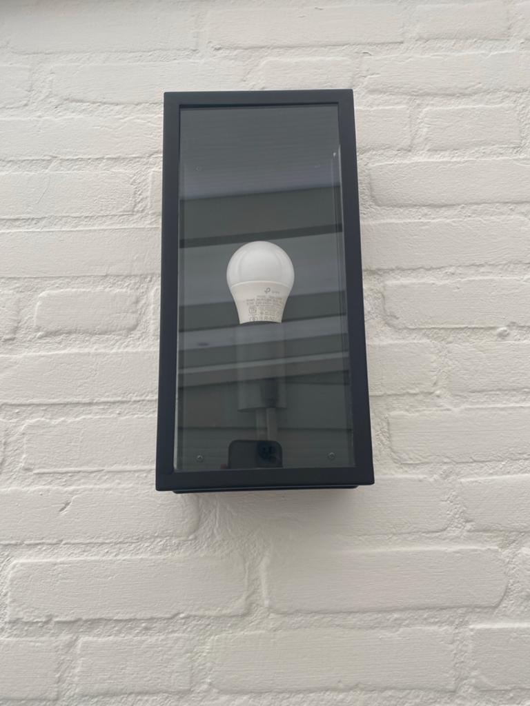 Moderne zwarte buitenlamp - set of 2, Doe-het-zelf en Verbouw, Kozijnen en Schuifpuien, 75 tot 150 cm, Raamkozijn, Ophalen of Verzenden