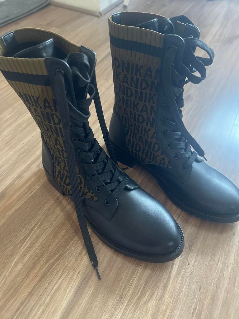 Nieuwe NIK&NIK boots van NIKKIE, maat 39, Zwart, Lage of Enkellaarzen, Nieuw, Ophalen of Verzenden