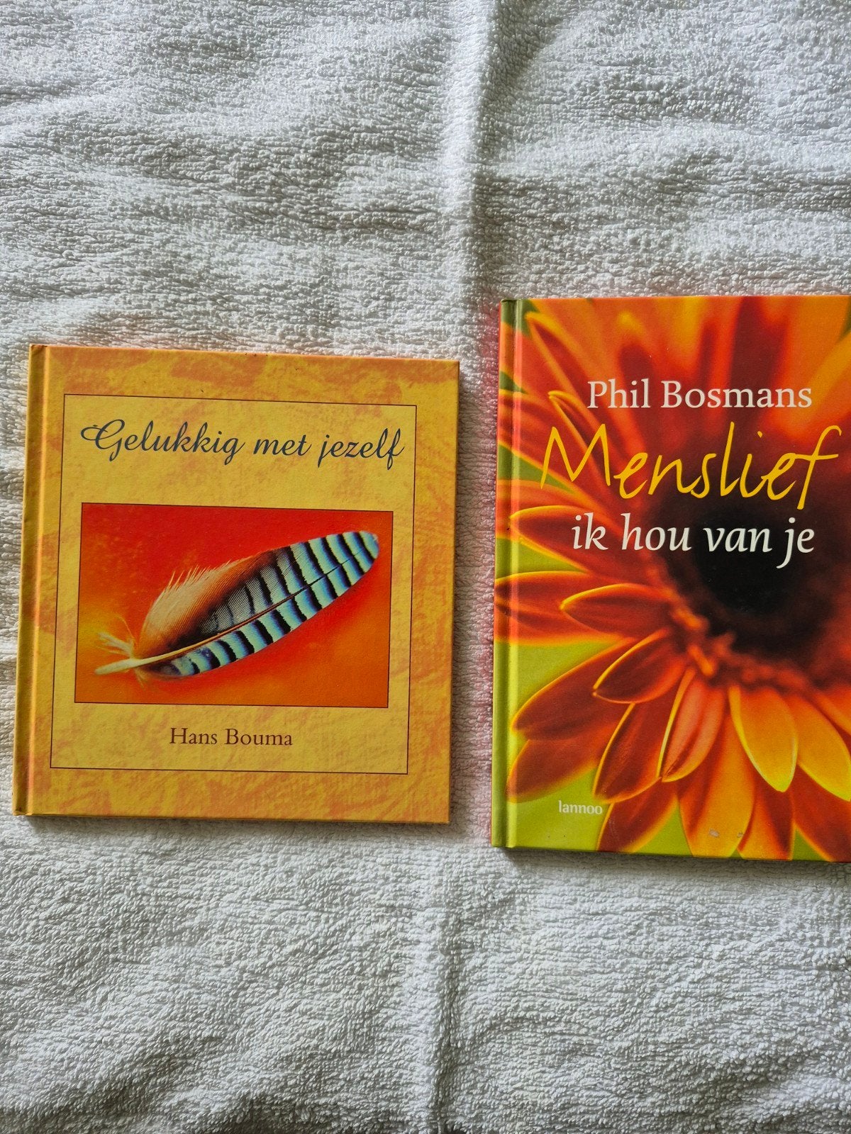 2 Nieuwe Boeken Gelukkig met Jezelf & Menslief ik hou van je, Boeken, Ophalen of Verzenden, Nieuw, Hans Bouma, Phil Bosmans
