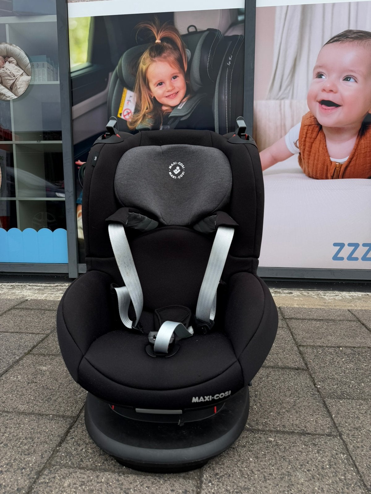 Maxi-Cosi Tobi Autostoel – Zwart/Grijs – Nette staat, Ophalen, 9 t/m 18 kg, Maxi-Cosi, Gebruikt
