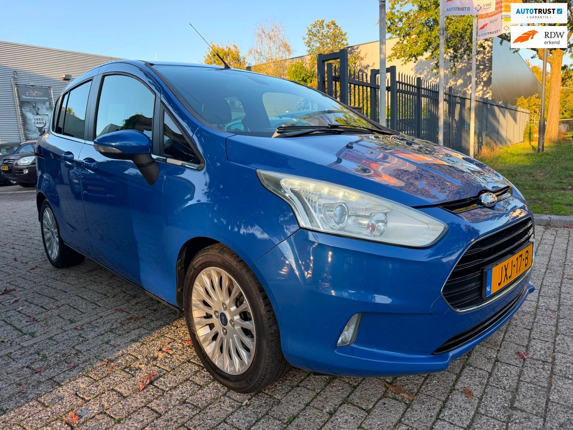 Ford B-MAX 1.0 EcoBoost Titanium 125 pk 1e eigenaar, nwe apk, Auto's, Voorwielaandrijving, Gebruikt, Met garantie (alle), Bedrijf