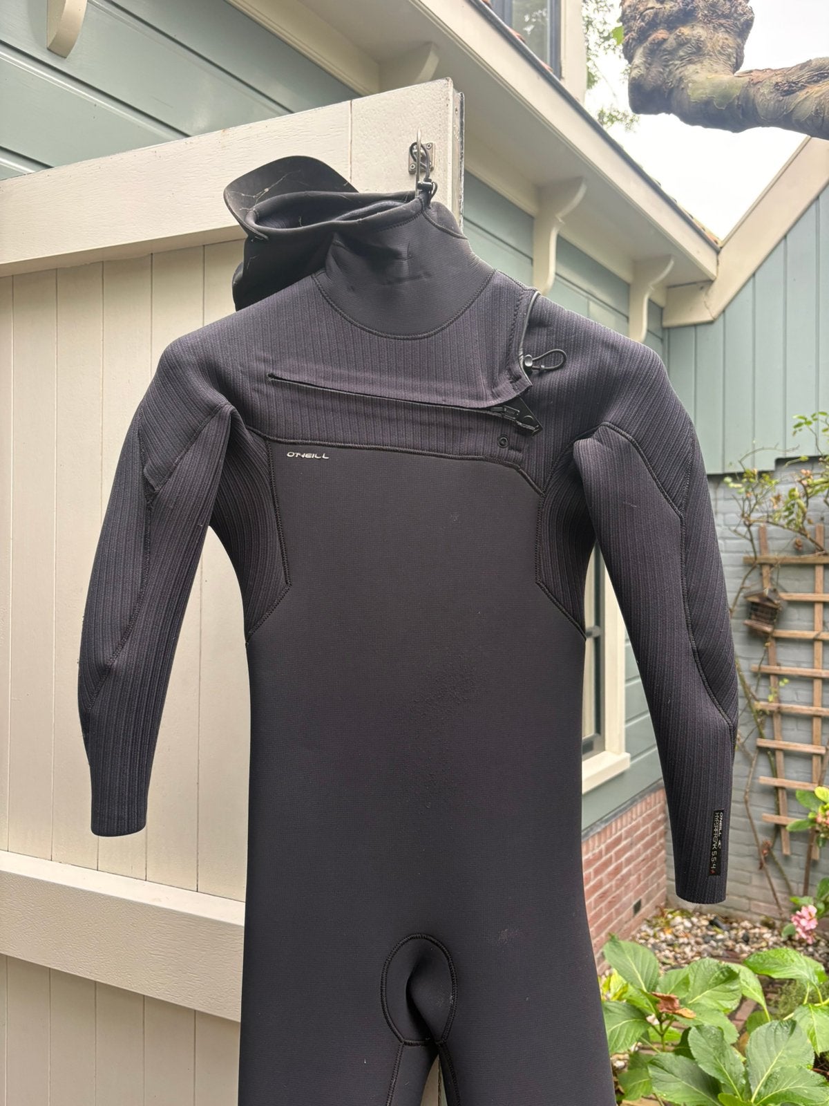 O’Neill Hyperfreak 5.5/4+ M Wetsuit Hooded ZGAN!, Watersport en Boten, Ophalen of Verzenden, Zo goed als nieuw, Heer, Wetsuit